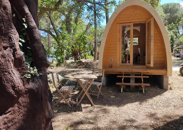 Kamp alanı Arutoli Porto-Vecchio (Corsica)