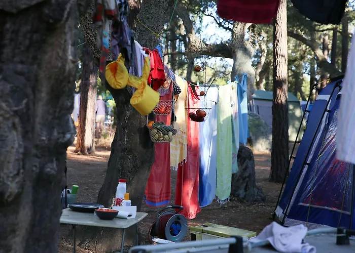 Arutoli Kamp alanı Porto-Vecchio (Corsica)